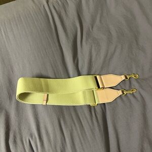 Pink and Cream Adjustable Strap with Gold Hardware